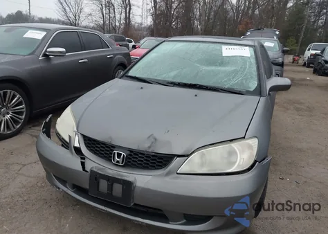 2005 Honda Civic Ex z USA, uszkodzony, nr VIN 1HGEM22905L035467